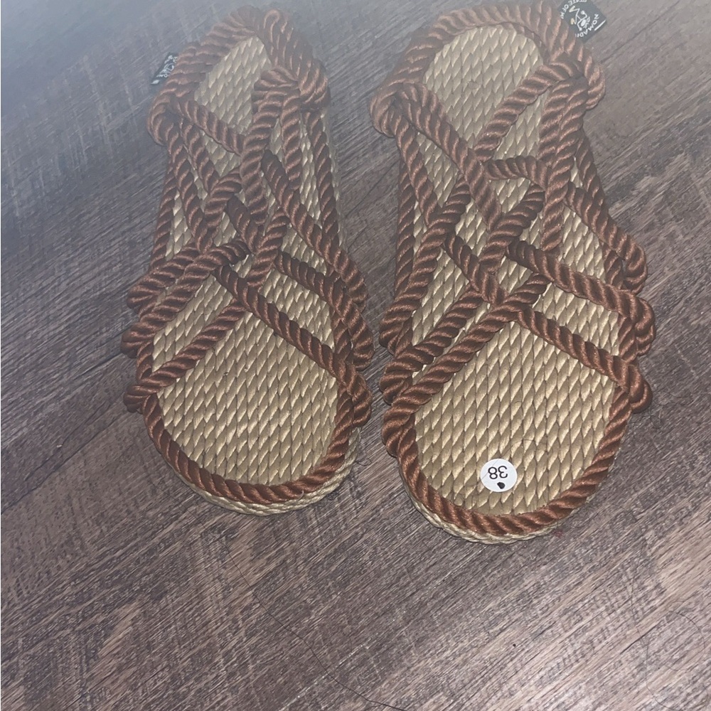 Women's Braided Rope Sandals